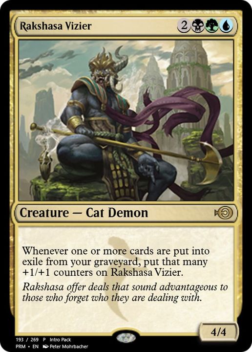 Rakshasa Vizier in the group Magic the Gathering / Sets / Magic Origins Clash Pack at Proxyprinters.com (58441)