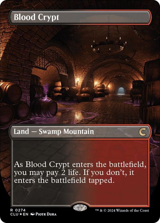 Blood Crypt in the group Magic the Gathering / Types / Land / Mountain at Proxyprinters.com (58442)