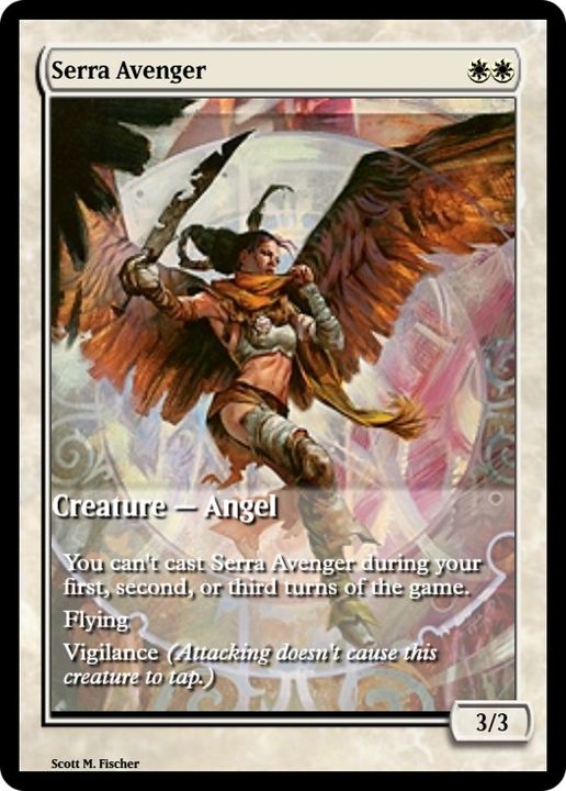 Serra Avenger in the group Magic the Gathering / Types / Colors / White at Proxyprinters.com (58446)