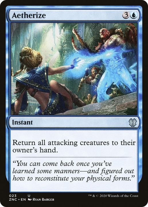 Aetherize in the group Magic the Gathering / Types / Colors / Blue at Proxyprinters.com (58452)