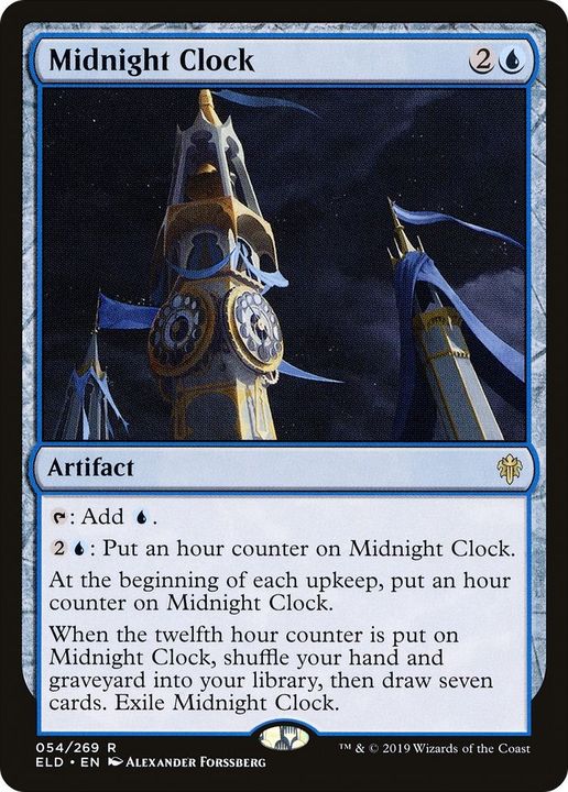 Midnight Clock in the group Magic the Gathering / Types / Artifacts / Artifact at Proxyprinters.com (5847)