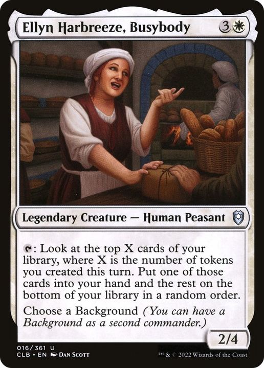 Ellyn Harbreeze, Busybody in the group Magic the Gathering / Types / Creatures / Human at Proxyprinters.com (58488)