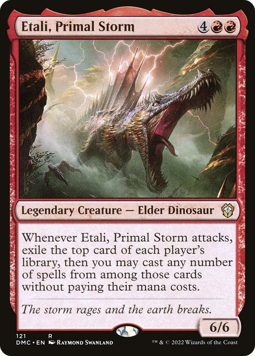 Etali, Primal Storm in the group Magic the Gathering / Types / Colors / Red at Proxyprinters.com (58496)