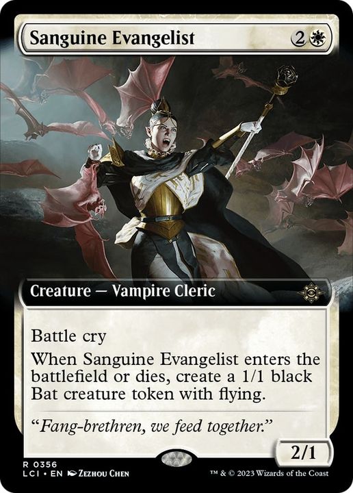 Sanguine Evangelist in the group Magic the Gathering / Sets / The Lost Caverns of Ixalan at Proxyprinters.com (58504)