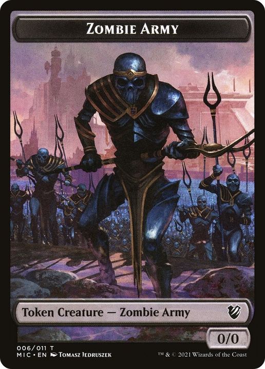 Zombie Army in the group Magic the Gathering / Sets / Mirrodin Besieged Promos at Proxyprinters.com (58533)