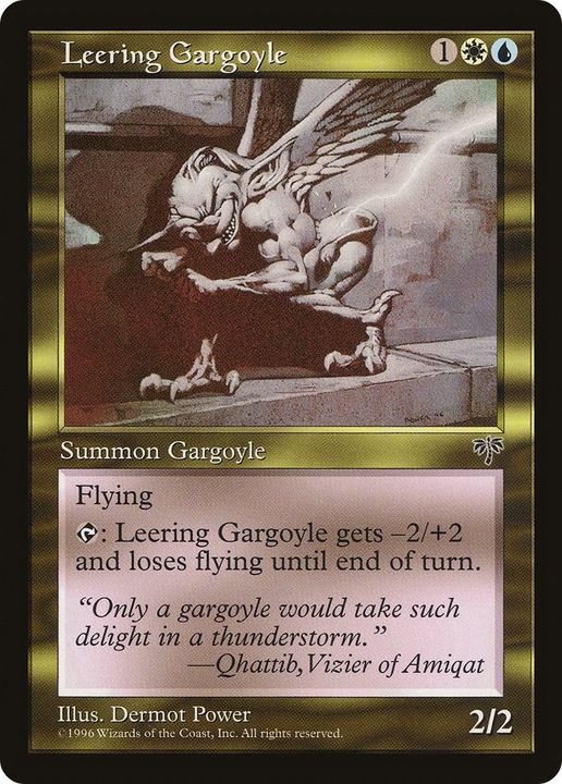 Leering Gargoyle in the group Magic the Gathering / Sets / Mirrodin Besieged Tokens at Proxyprinters.com (58537)