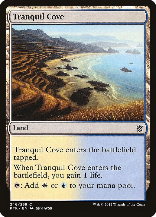 Tranquil Cove in the group Magic the Gathering / Sets / Khans of Tarkir at Proxyprinters.com (5854)