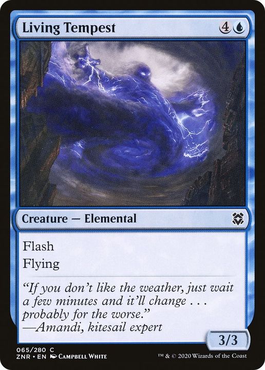 Living Tempest in the group Magic the Gathering / Sets / Zendikar Rising at Proxyprinters.com (58540)