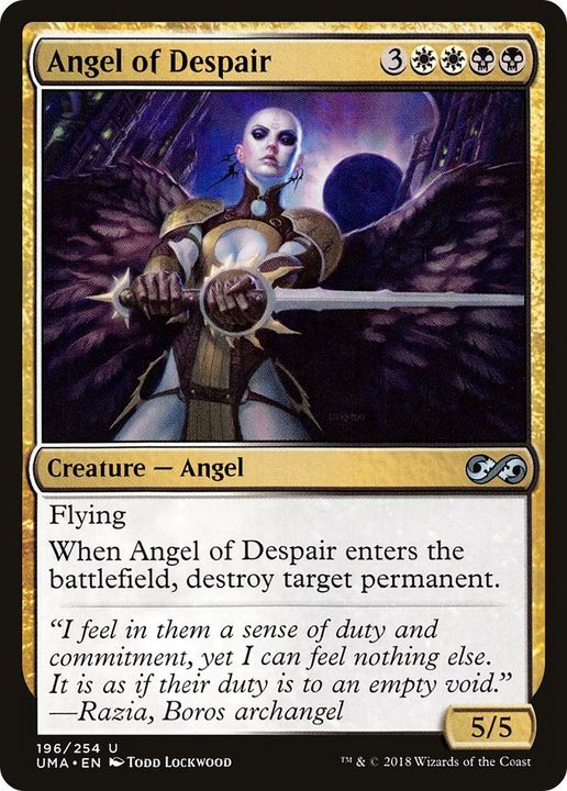 Angel of Despair in the group Magic the Gathering / Types / Colors / Multicolors / B, W at Proxyprinters.com (58577)