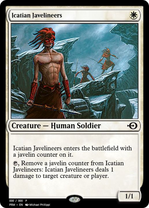 Icatian Javelineers in the group Magic the Gathering / Types / Creatures / Human at Proxyprinters.com (58580)