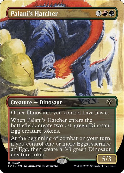 Palani's Hatcher in the group Magic the Gathering / Types / Colors / Multicolors / G, R at Proxyprinters.com (58589)