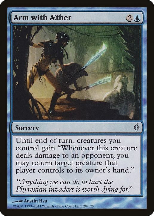 Arm with Aether in the group Magic the Gathering / Types / Colors / Blue at Proxyprinters.com (58597)