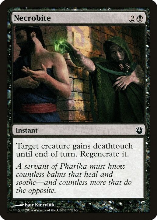 Necrobite in the group Magic the Gathering / Types / Colors / Black at Proxyprinters.com (58612)