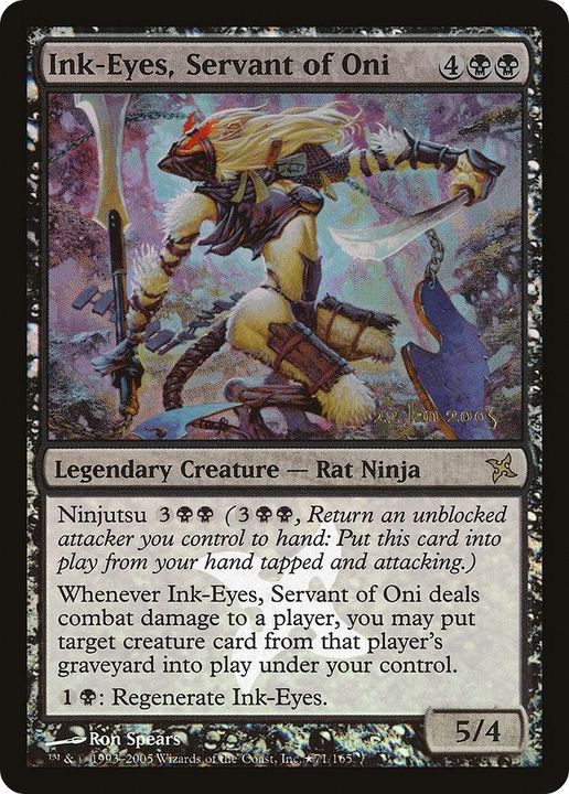 Ink-Eyes, Servant of Oni in the group Magic the Gathering / Types / Colors / Black at Proxyprinters.com (58640)