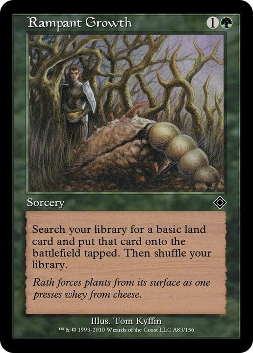 Rampant Growth in the group Magic the Gathering / Types / Colors / Green at Proxyprinters.com (58664)