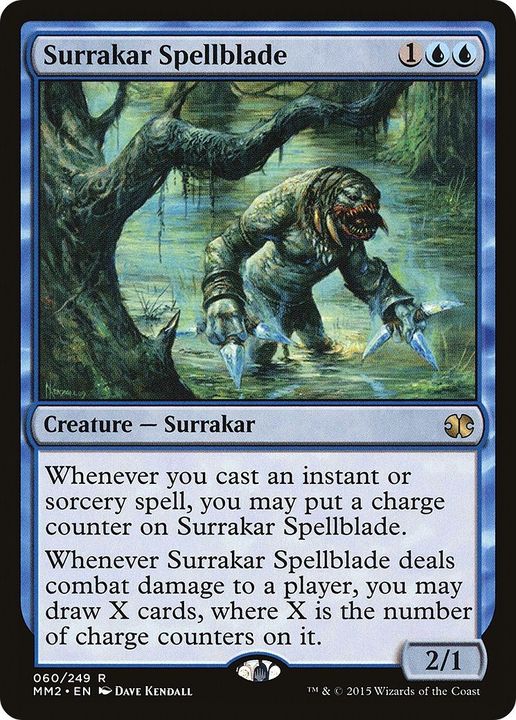 Surrakar Spellblade in the group Magic the Gathering / Types / Colors / Blue at Proxyprinters.com (58666)