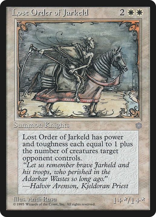 Lost Order of Jarkeld in the group Singles at Proxyprinters.com (5869)