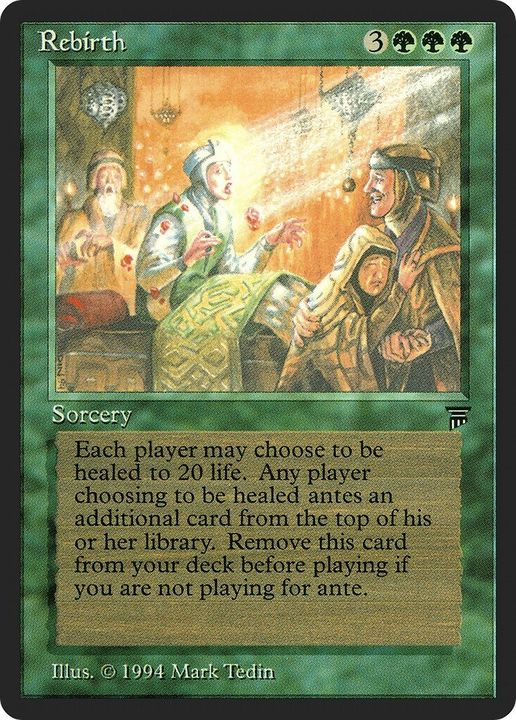 Rebirth in the group Magic the Gathering / Types / Colors / Green at Proxyprinters.com (58691)