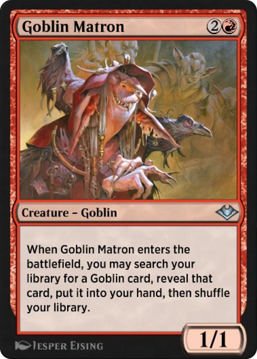 Goblin Matron in the group Magic the Gathering / Types / Creatures / Goblin at Proxyprinters.com (58705)