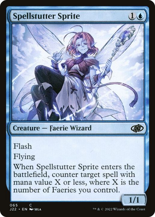 Spellstutter Sprite in the group Magic the Gathering / Sets / Jumpstart 2022 at Proxyprinters.com (58712)