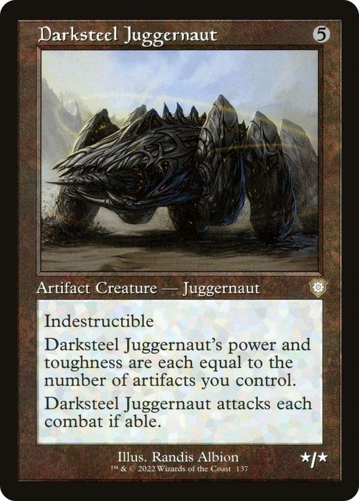 Darksteel Juggernaut in the group Magic the Gathering / Types / Colors / Colorless at Proxyprinters.com (58716)