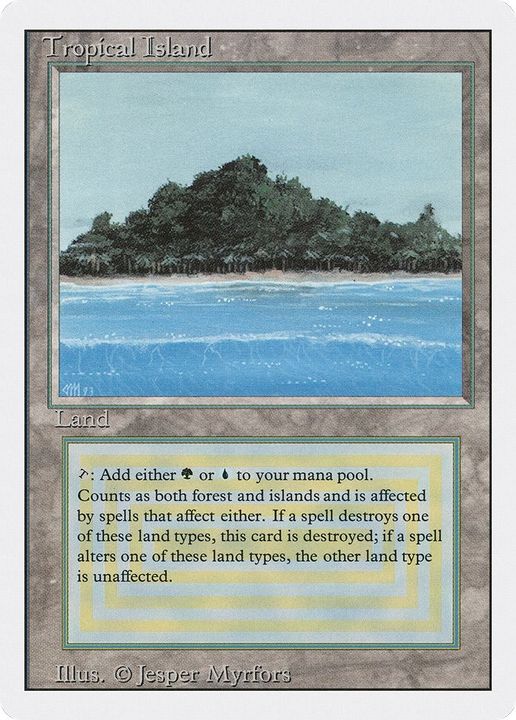 Tropical Island in the group Magic the Gathering / Sets / Rise of the Eldrazi Promos at Proxyprinters.com (58740)