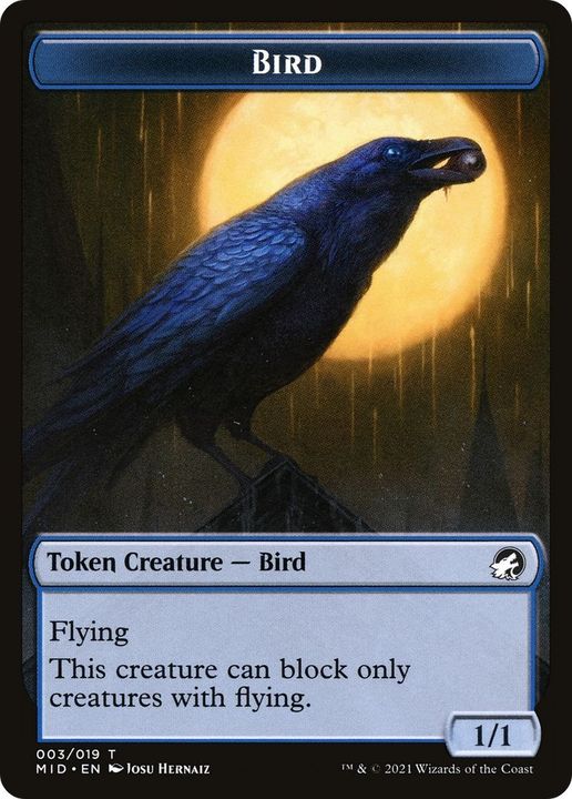 Bird in the group Magic the Gathering / Types / Colors / Blue at Proxyprinters.com (58743)