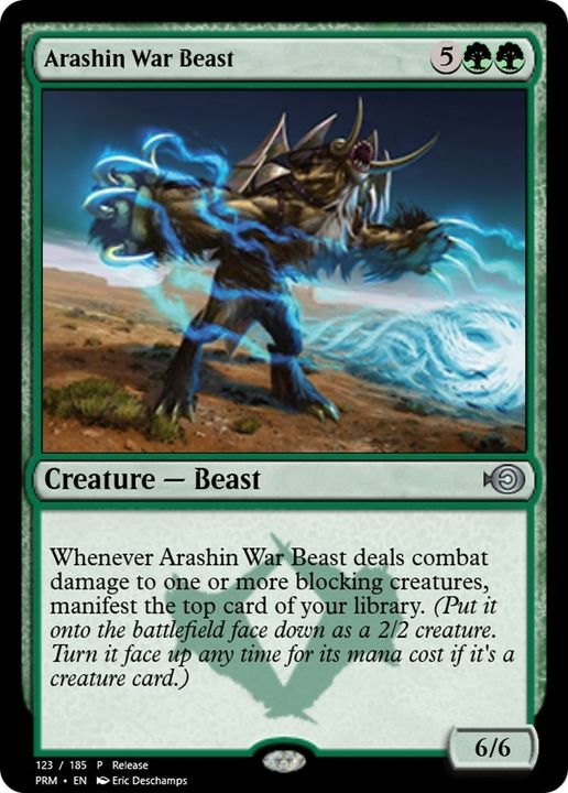 Arashin War Beast in the group Magic the Gathering / Types / Colors / Green at Proxyprinters.com (58747)