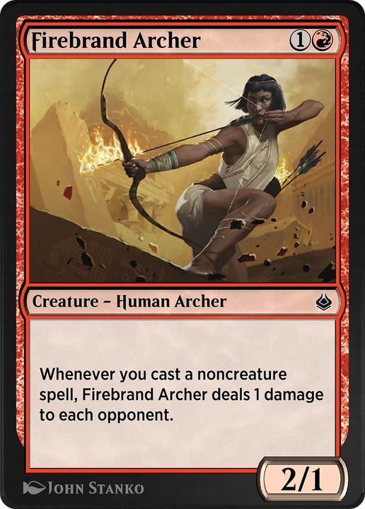 Firebrand Archer in the group Magic the Gathering / Types / Creatures / Human at Proxyprinters.com (58795)