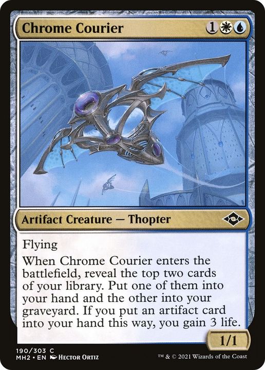 Chrome Courier in the group Magic the Gathering / Sets / Modern Horizons 2 Minigames at Proxyprinters.com (58799)