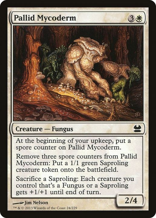 Pallid Mycoderm in the group Magic the Gathering / Types / Colors / White at Proxyprinters.com (58820)