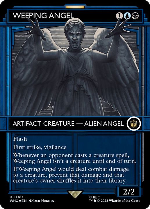 Weeping Angel in the group Magic the Gathering / Sets / Doctor Who at Proxyprinters.com (58824)