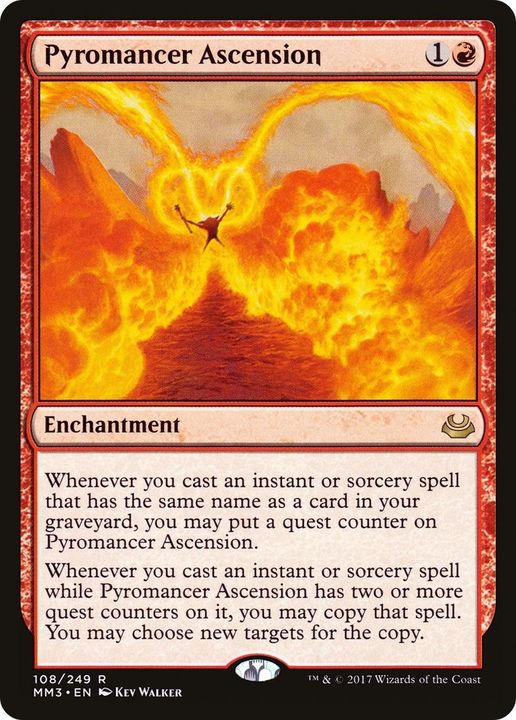 Pyromancer Ascension in the group Magic the Gathering / Sets / Modern Masters Tokens at Proxyprinters.com (5884)