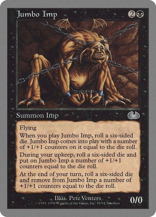 Jumbo Imp in the group Magic the Gathering / Sets / Unglued Tokens at Proxyprinters.com (58840)