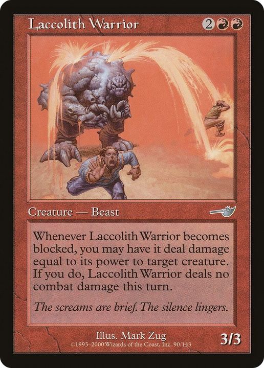 Laccolith Warrior in the group Magic the Gathering / Types / Creatures / Warrior at Proxyprinters.com (58846)