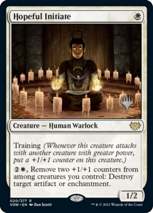 Hopeful Initiate in the group Magic the Gathering / Types / Creatures / Human at Proxyprinters.com (58864)