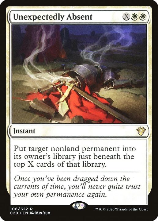 Unexpectedly Absent in the group Magic the Gathering / Types / Colors / White at Proxyprinters.com (58871)