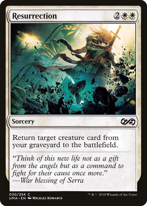 Resurrection in the group Magic the Gathering / Types / Colors / White at Proxyprinters.com (58922)