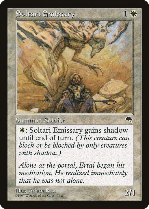 Soltari Emissary in the group Magic the Gathering / Types / Colors / White at Proxyprinters.com (58940)