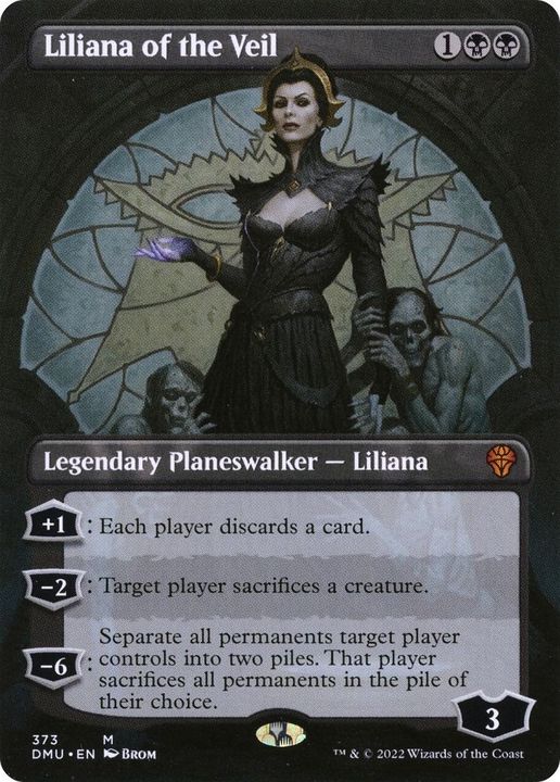 Liliana of the Veil in the group Magic the Gathering / Sets / Dominaria United at Proxyprinters.com (58947)