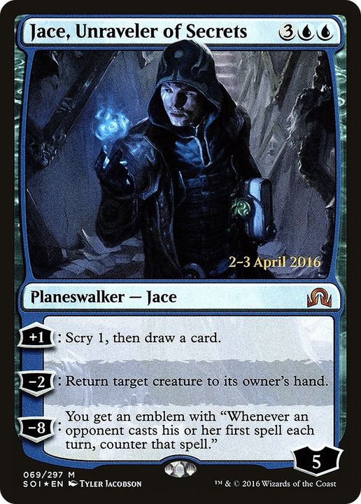 Jace, Unraveler of Secrets in the group Advanced search at Proxyprinters.com (58949)