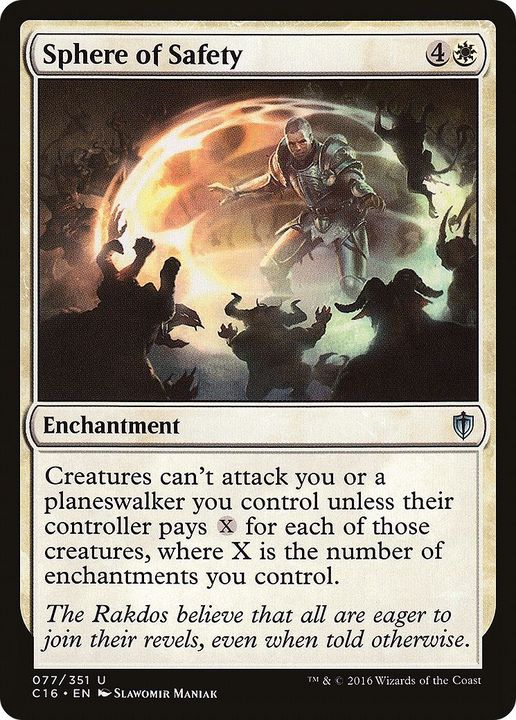 Sphere of Safety in the group Magic the Gathering / Sets / Commander 2016 at Proxyprinters.com (58952)