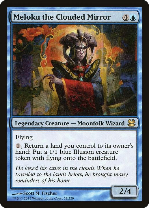 Meloku the Clouded Mirror in the group Magic the Gathering / Types / Creatures / Wizard at Proxyprinters.com (58971)