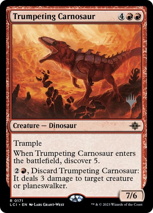 Trumpeting Carnosaur in the group Advanced search at Proxyprinters.com (58985)