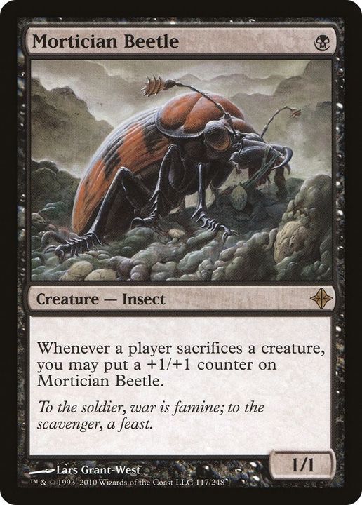 Mortician Beetle in the group Magic the Gathering / Sets / Rivals of Ixalan at Proxyprinters.com (58987)