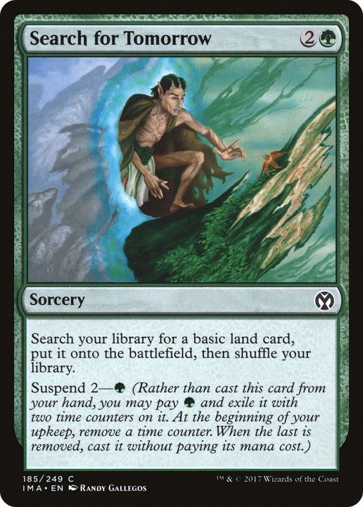 Search for Tomorrow in the group Magic the Gathering / Types / Colors / Green at Proxyprinters.com (59004)