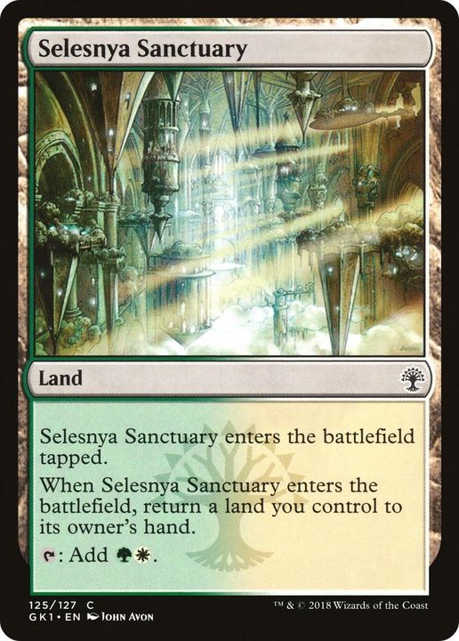 Selesnya Sanctuary in the group Magic the Gathering / Sets / Game Day Promos at Proxyprinters.com (59007)