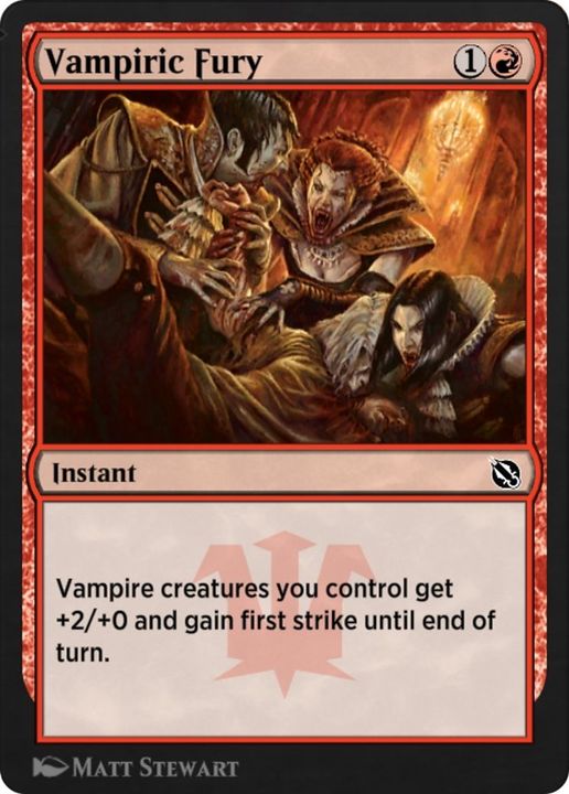 Vampiric Fury in the group Magic the Gathering / Sets / Shadows of the Past at Proxyprinters.com (59018)