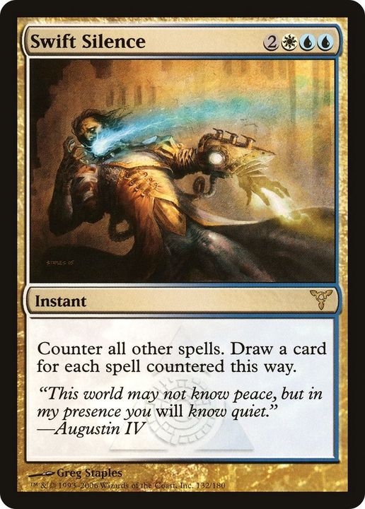 Swift Silence in the group Magic the Gathering / Types / Colors / Multicolors / U, W at Proxyprinters.com (59038)