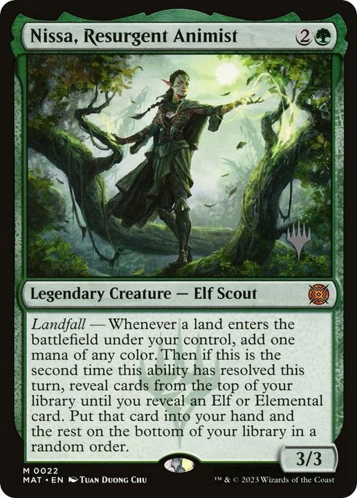 Nissa, Resurgent Animist in the group Magic the Gathering / Types / Creatures / Elf at Proxyprinters.com (59041)